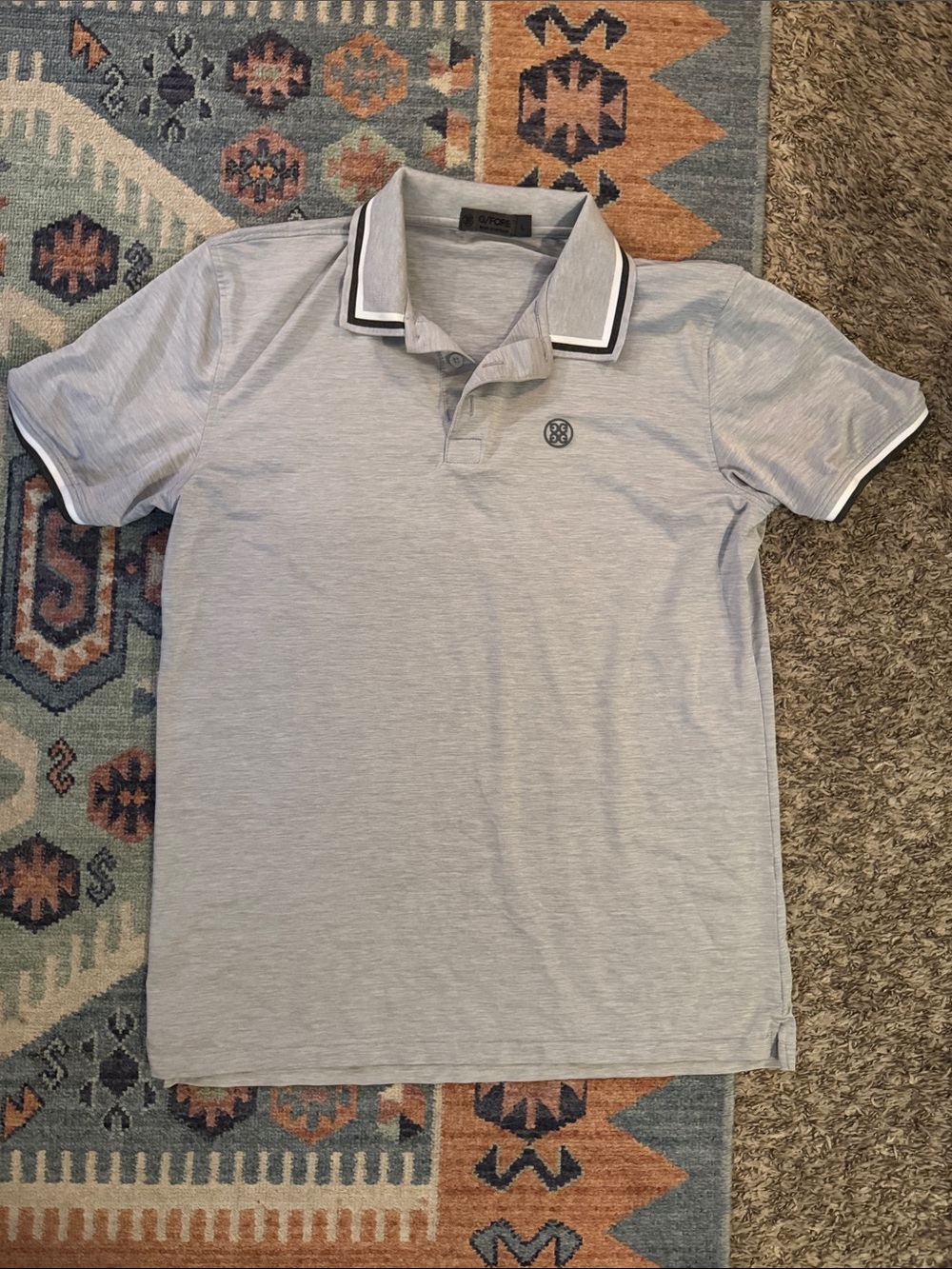 G/FORE Light Gray Polo